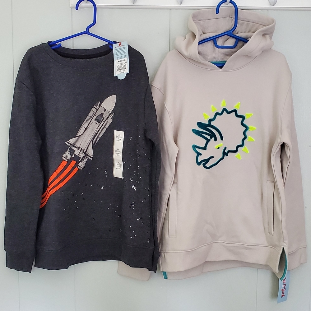 Boys Sweatshirt Bundle Cat & Jack size 8/10